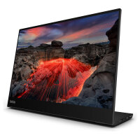 35,6cm/14" (2240x1400) Lenovo ThinkVision M14t Gen 2 IPS Touch portable 6ms 60Hz 2xUSB-C Black