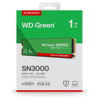 M.2 1TB WD Green SN3000 NVMe PCIe 4.0 x 4
