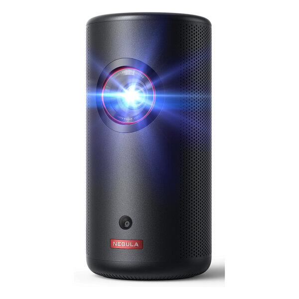 (1920x1080) Anker Nebula Capsule 3 Laser DLP 300-Lumen HDMI USB Wi-Fi Bluetooth Speaker Full HD Black