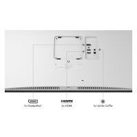 68,4cm/27" (3840x2160) LG UltraFine 27US550-W 16:9...