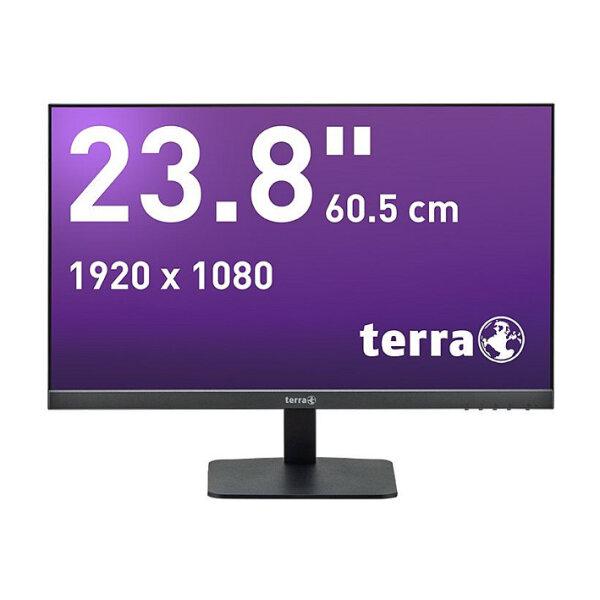 60,5cm/23,8" (1920x1080) TERRA 2427W V2 16:9 FHD VA 5ms 100Hz HDMI DP USB-C Vesa Black
