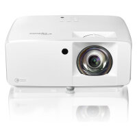 (3840x2160) OPTOMA UHZ35ST DLP Laser 3500-Lumen HDMI USB 3D 4K Ultra HD White