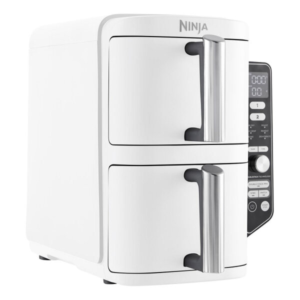 Ninja SL400EUWH Double Stack XL 9,5L Heißluftfritteuse Weiß