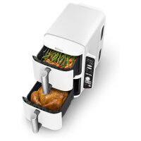 Ninja SL400EUWH Double Stack XL 9,5L Heißluftfritteuse Weiß
