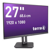 68,6cm/27" (1920x1080) Terra 2748W PV V3.1 16:9 FHD IPS 5ms 100Hz HDMI DP USB-C Speaker Black