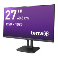 68,6cm/27" (1920x1080) Terra 2748W PV V3.1 16:9 FHD IPS 5ms 100Hz HDMI DP USB-C Speaker Black