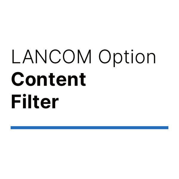 LANCOM Content Filter +25 Option (3 Jahre)