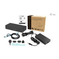 D I-TEC USB-C Thunderbolt 3 Dual 4K Docking Station