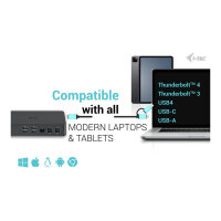 D I-TEC USB-C Thunderbolt 3 Dual 4K Docking Station