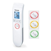 beurer FT 95 Kontaktloses Thermometer Weiß