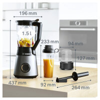 Bosch Standmixer Standmixer Serie 4 VitaPower 1200 W Schwarz