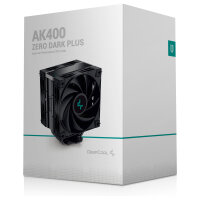 K Cooler Deepcool AK400 ZERO DARK PLUS