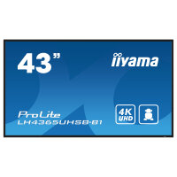 109cm/43" (3840x2160) iiyama ProLite LH4365UHSB-B1...