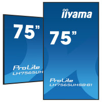 190cm/75" (3840x2160) iiyama ProLite LH7565UHSB-B1...