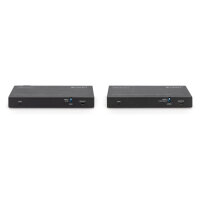 DIGITUS 4K HDBaseT HDMI KVM Extender Set USB 2.0 150m