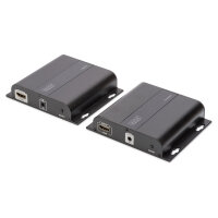 DIGITUS Extender Set HDMI IP Cat5/5e/6/7 schwarz