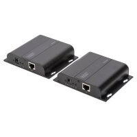 DIGITUS Extender Set HDMI IP Cat5/5e/6/7 schwarz