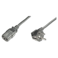 DIGITUS Netzanschlusskabel C13, 5m, schwarz