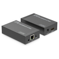 DIGITUS HDMI IP Extender Set HDMI 120m Full HD schwarz