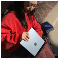 Apple MacBook Air: Apple M4 chip with 10-core CPU and 8-core GPU, 16GB, 256GB SSD - Silver