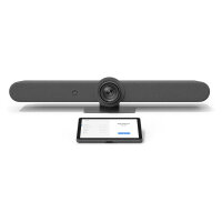 Logitech Rally Bar + Tap IP - 4K Ultra HD - 30 fps - 5x -...