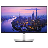 68,6cm/27" (3840x2160) Dell UltraSharp U2725QE 16:9 4K UHD IPS 8ms 120Hz HDR600 HDMI DP USB-Hub Pivot Black/Silver