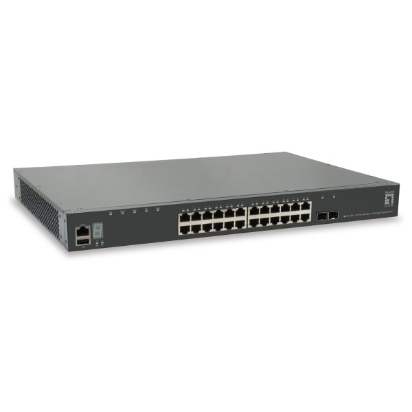Switch 28x GE GTL-2891 1xGE 2x10GSFP+19"