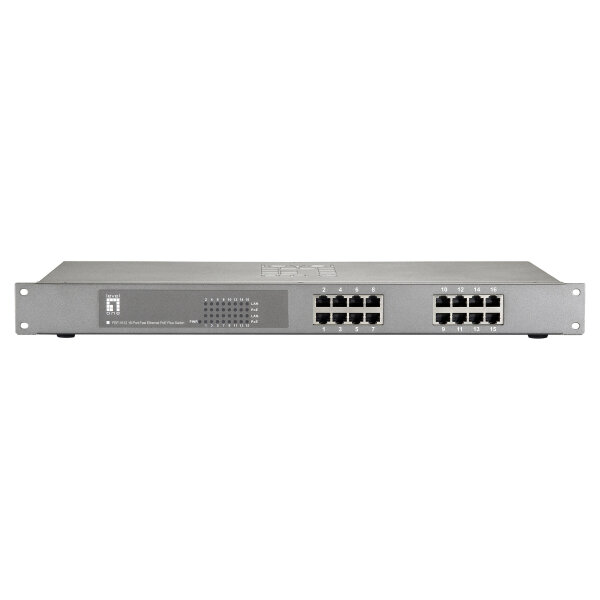 Switch 16x FE FEP-1612W120 19" 120W 16xPoE+