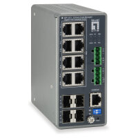 Switch 8x GE IGP-1271 4xGSFP 240W 8xPoE+