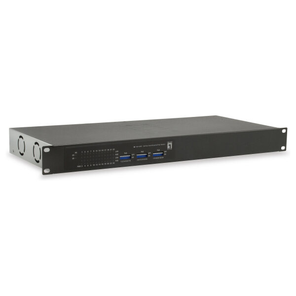 Switch 24x FE FGP-2601 2xGE 19" 150W 24xPoE