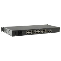 Switch 24x FE FGP-2601 2xGE 19" 150W 24xPoE