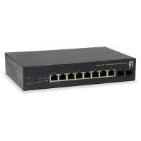 Switch 8x GE GEP-1051 2xGSFP 70W 8xPoE