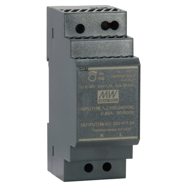 ind. Netzteil POW-2411 24VDC 30W DIN-Schiene