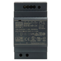 ind. Netzteil POW-2421 24VDC 60W DIN-Schiene