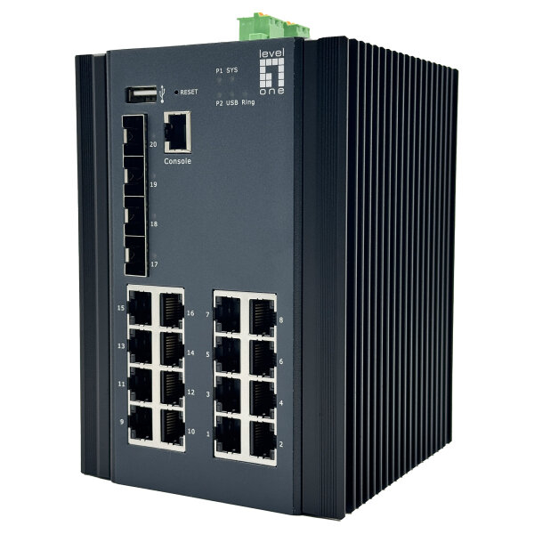 Switch 20x GE IGU-2071 16x 1GbE.4x 2.5GbE SFP sw