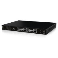 Switch 28xPort GEP-2861 4xGSFP 19" 390W 24xPoE+