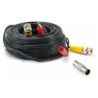 BNC Kabel BNC/M -> BNC/F + Adapter 18.0m