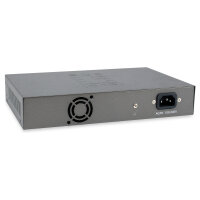 Switch 10x GE GEP-1221 2xGSFP 19" 150W 8xPoE+