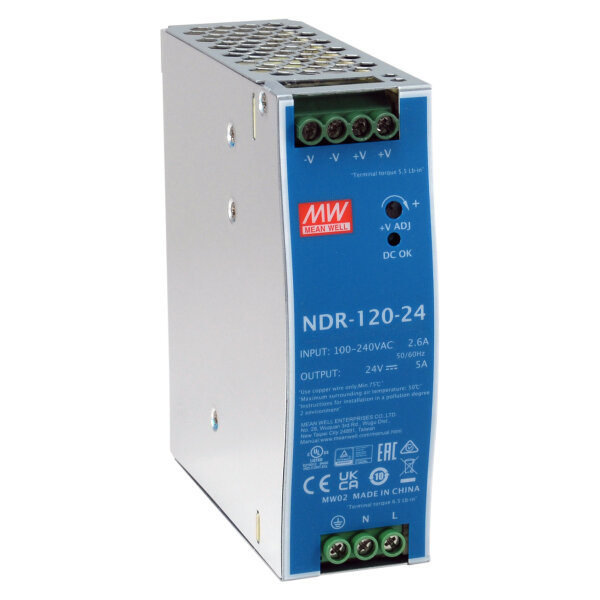 ind. Netzteil POW-2442 24VDC 120W DIN-Schiene si
