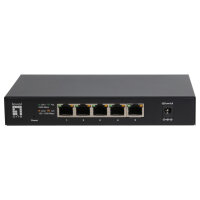 Switch 5x GE GEU-0525 2.5GbE 100/1000Mbps sw