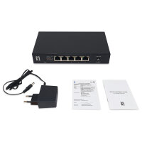 Switch 5x GE GEU-0525 2.5GbE 100/1000Mbps sw