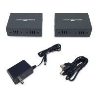 HDMI over Cat.5/6 Extender kit 4K. 100m schwarz
