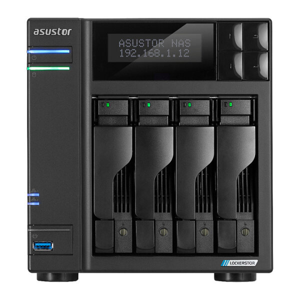 ASUSTOR Lockerstor NAS AS6704T 4-Bay