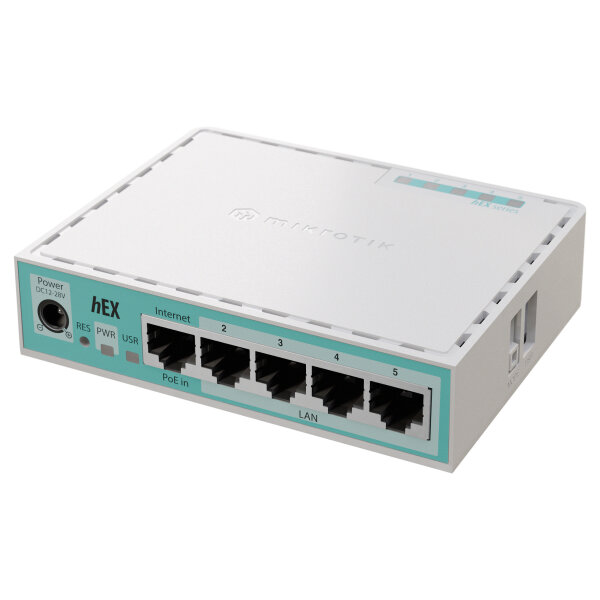 MikroTik RouterBOARD E50UG. hEX. 5x Gigabit. USB. micro SD
