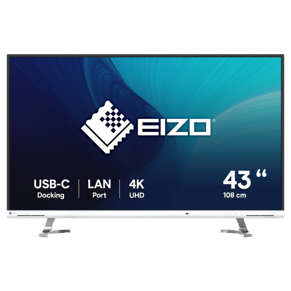 EIZO 108cm (42.5") EV4340X-WT 16:09 4K 2xHDMI+DP+USB-C IPS