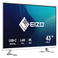 EIZO 108cm (42.5") EV4340X-WT 16:09 4K 2xHDMI+DP+USB-C IPS