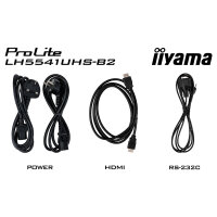 IIYAMA 139.0cm(55") LH5541UHS-B2 16:9 3xHDMI+USB IPS 4K retail (Speditionsversand)