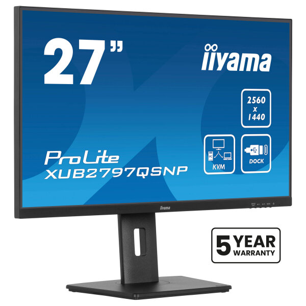 IIYAMA 68.5cm (27") XUB2797QSNP-B1 16:9 HDMI+DP+USB-C IPS