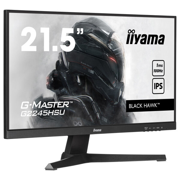 IIYAMA 54.5cm (21.5") G2245HSU-B2 16:9 HDMI+DP+2xUSB IPS