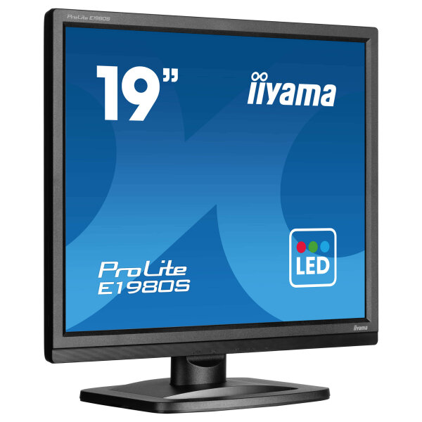 19.0/48.3cm iiyama ProLite E1980S *schwarz* 5:4